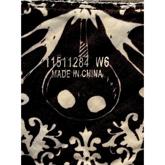 Nightmare Before Christmas Quilted Boots Lace Up Fold Down Women's Size W6 - Picture 5 of 7